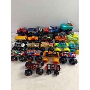 Hot Wheels Monster Truck Lot Son-uva Digger Bigfoot Higher Education 20pc